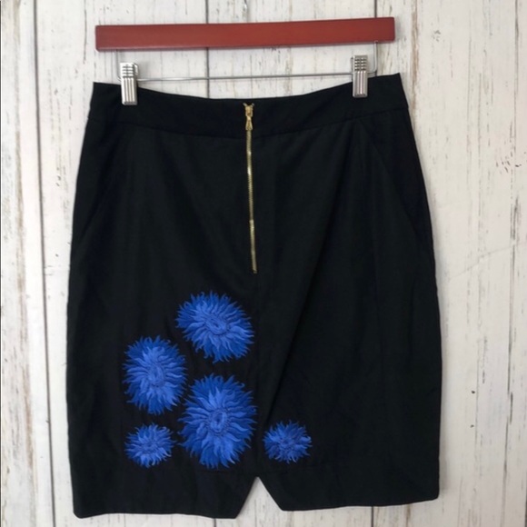 Anthropologie LEIFSDOTTIR  Embroidered Skirt - Picture 3 of 13